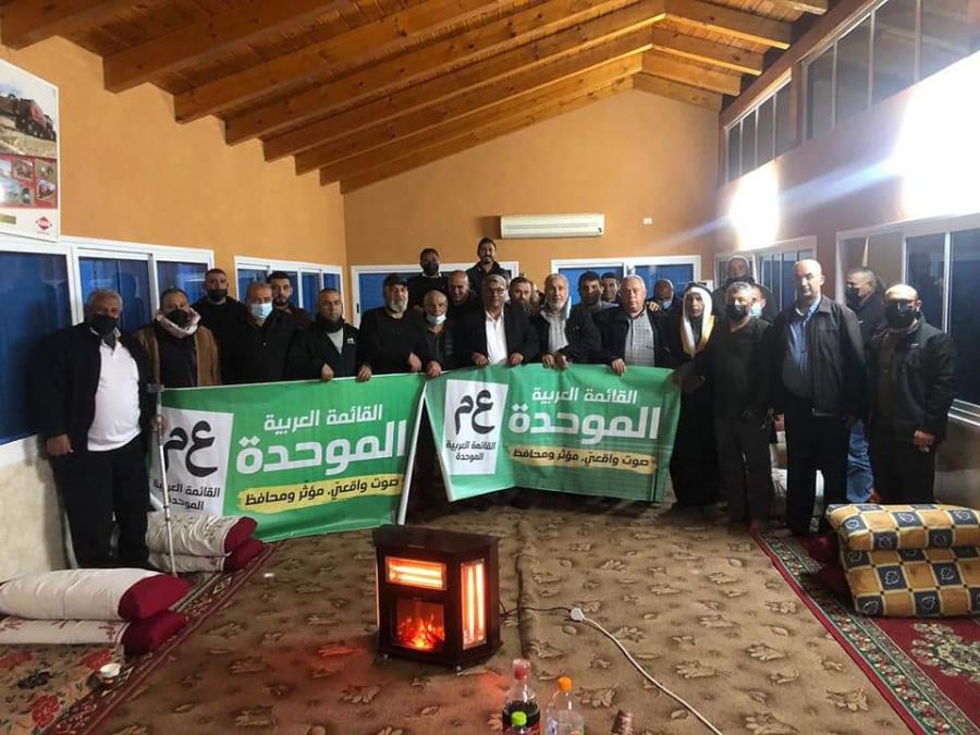 رهط تحتضن الموحدة وأبو مديغم والخرومي في سلسلة اجتماعات انتخابية واسعة